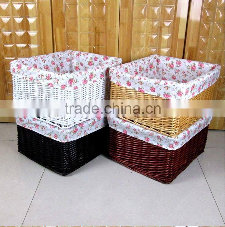 classic and new fashional wickerwork/Wicker Baskets for clothes and other items
