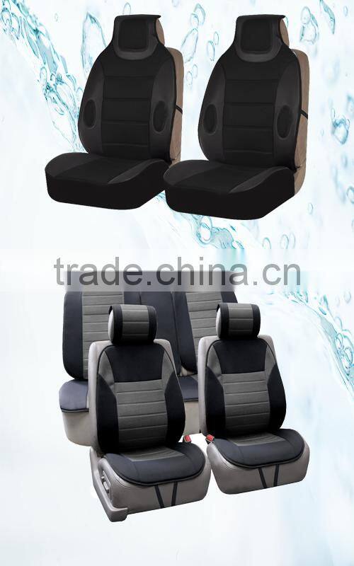 MEMORY FOAM CAR SEAT CUSHION BLACK & GRAY car seat molded foam