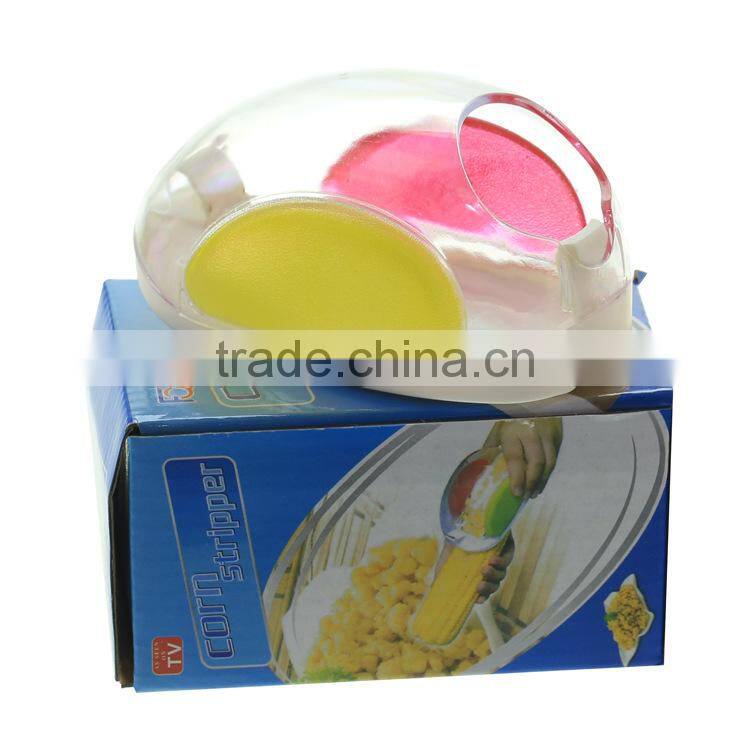 magic corn stripper/plastic pp corn plane as kitchen tool