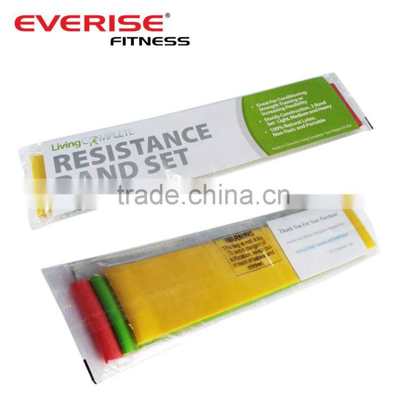 High Quality Latex Resistance band set