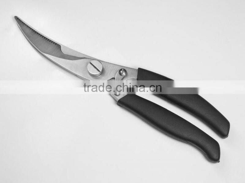 New 10" Kitchen Shears Stainless Steel Poultry Chicken Bone Serrated Scissors