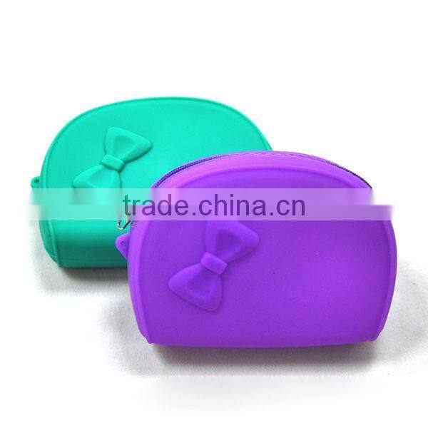 silicone fashion bags for cosmetic make up