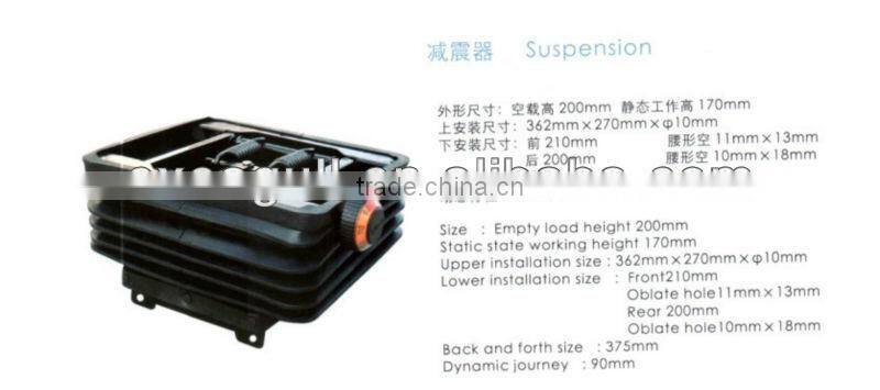 AIR SUSPENSION FOR DRIVER SEAT
