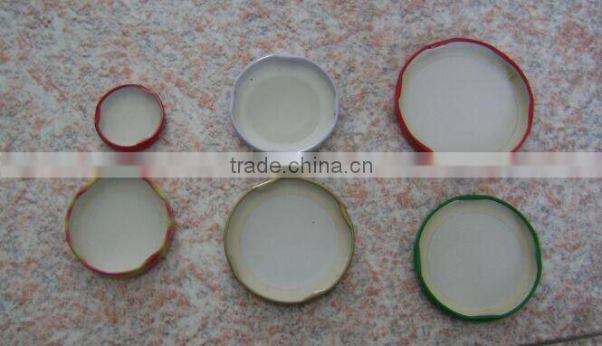 38mm 58mm 72mm 78mm metal lug screw caps for glass bottes glass jars