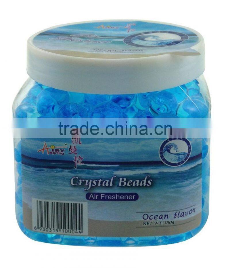 2016 pink Crystal GEL Beads Air Freshener lily scent