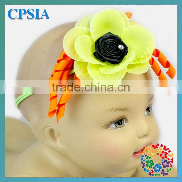 Hot sale Hallowmas black human skeleton Pattern children leg warmer and orange lace macrame baby leg warmer Wholesale