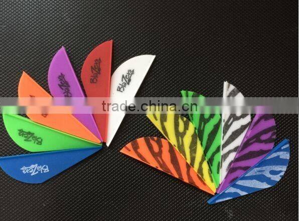 Mixed Camouflag Carbon Fiber Steel Arrows With 100gr Screw-in Points And Blazer Vanes