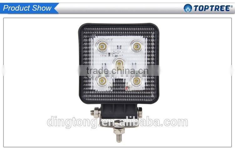 Newstyle 15w led work light for heavy duty 1000lum 10-30v waterproof led flood auxiliary lights