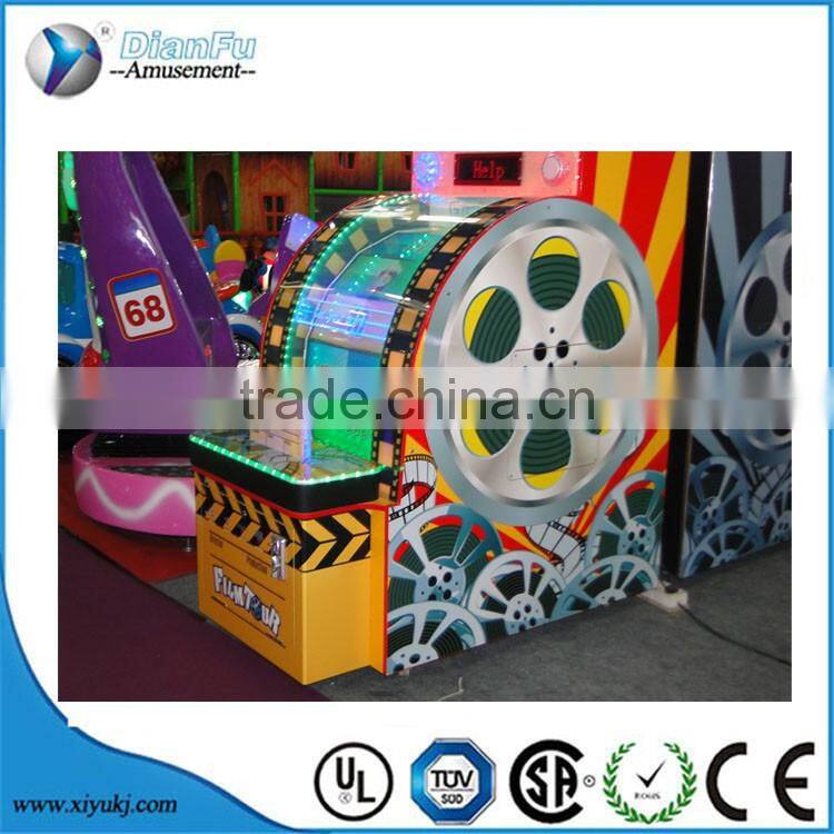 Coin operated kids arcade ticket finger Eiffeled Tower amusement machine ticket lottery game machine