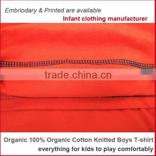 infant clothing Organic Kid clothes animal long sleeve Cartoon Child T shirt