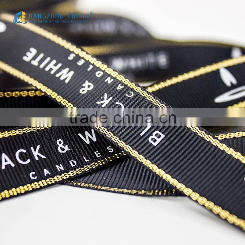 Top Level Wholesale Grosgrain With Gold Yarns