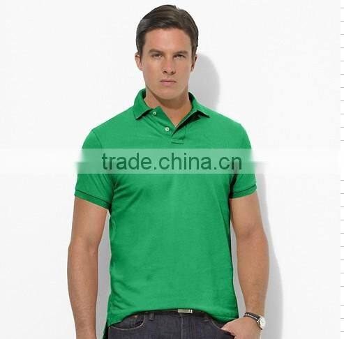 100%cotton embroidered short sleeves polo t shirt for men polo shirts customized logo