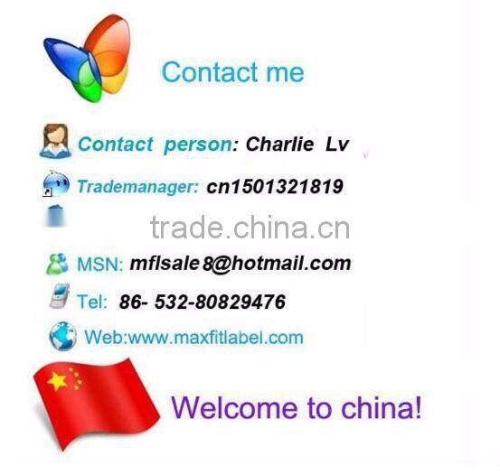 High quality customized iron-on backing embroidery patch