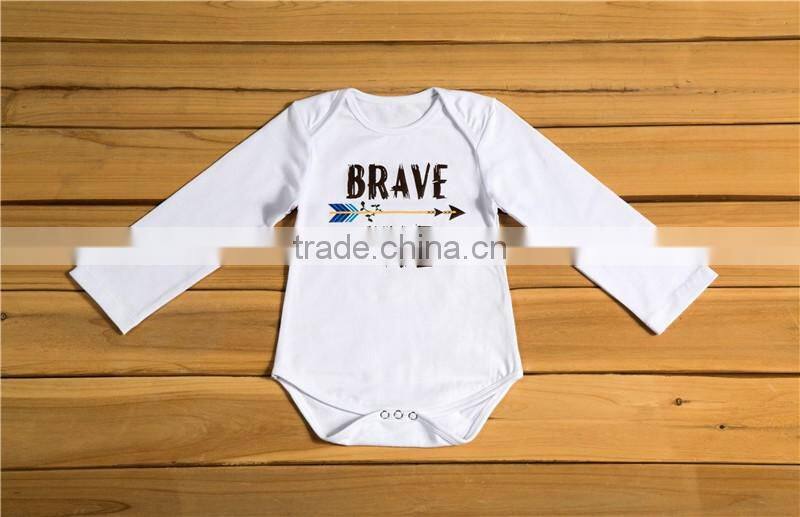 Long Sleeve Infant Baby Jumpsuit boutique baby velantines cotton romper new kids fall holiday cloth