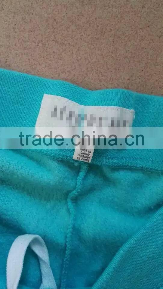 Branded garment lots women's comfortable casual high quality sports pants stocklot