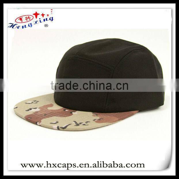 New fashion desert camo native 5 panel camp cap