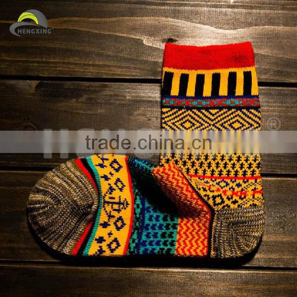Winter Warm Ankle Cotton Colorful Man Cotton Socks