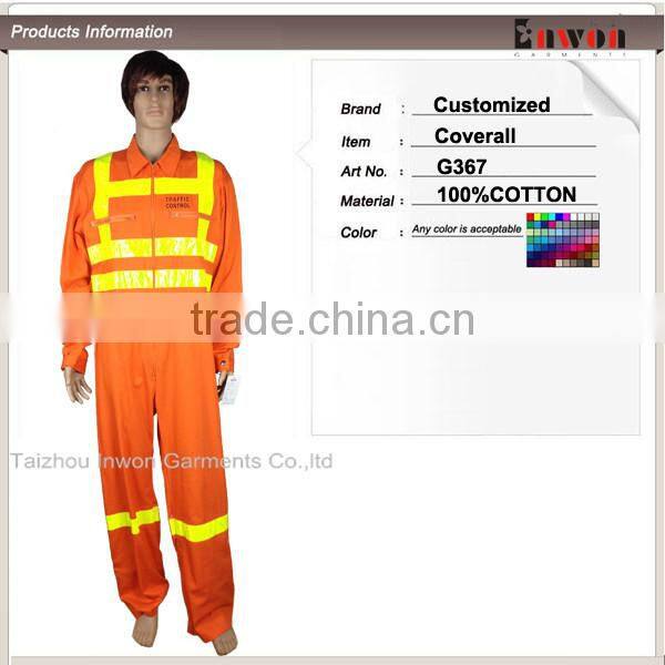 Customized work coverall workwear safety uniform flame retardant coverall