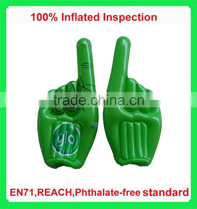 high quality PVC inflatable hand
