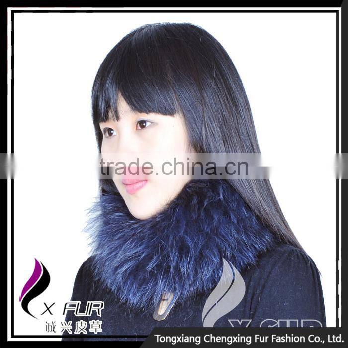 CX-E-30 Fancy Design Elastic Raccoon Fur Wholesale Plastic Headbands