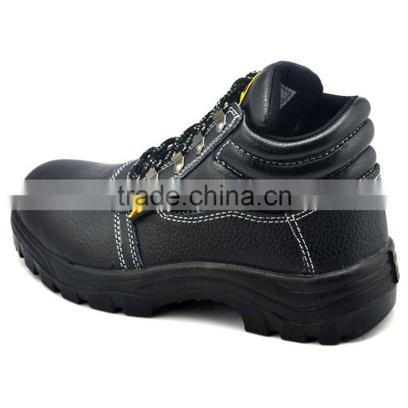 Shining sports style high quanlity leather industrial safety shoes
