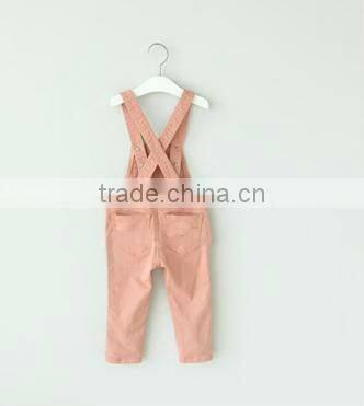 100%cotton children suspender trousers 2-12 years latest designs