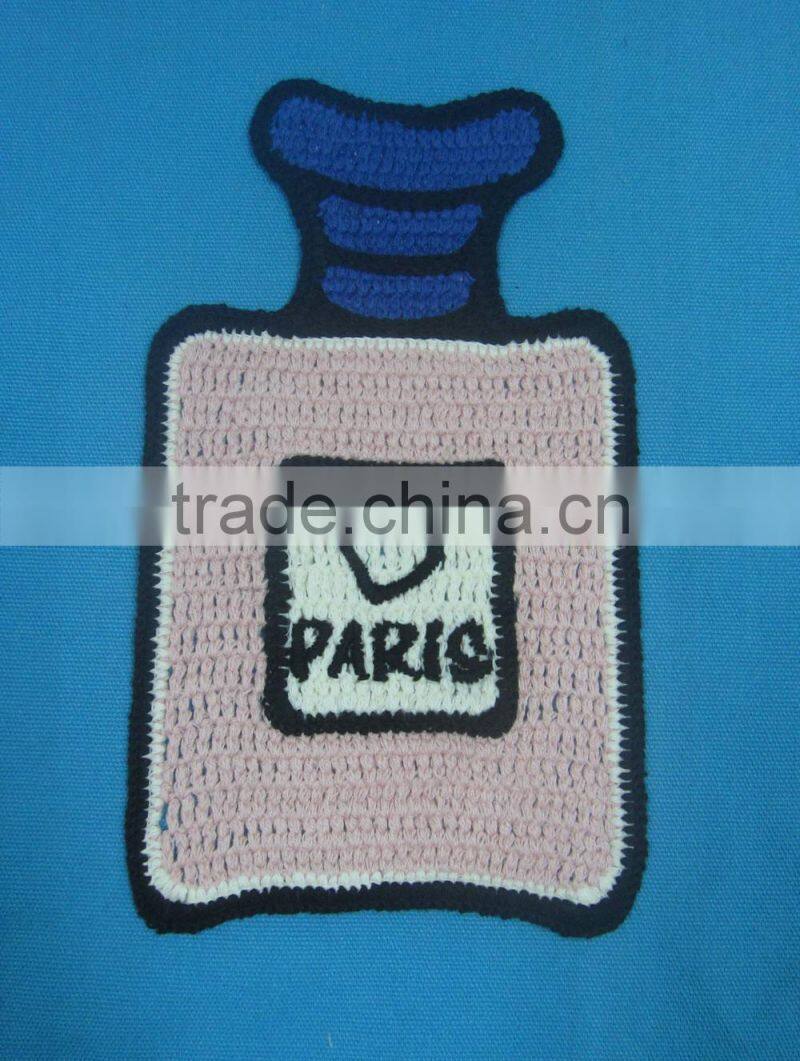 crochet cotton garment patches accessory