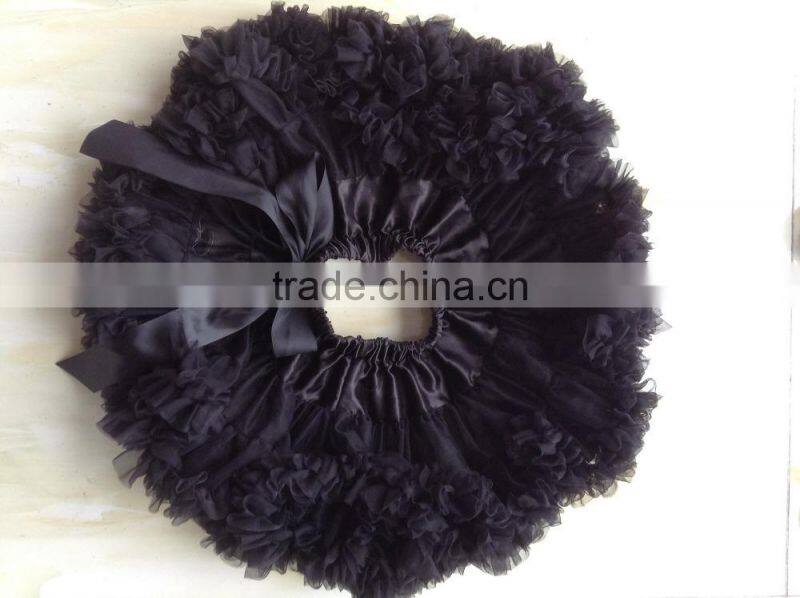 2016 Summer Style Hot Sales Colorful Baby Girls Tutu Skirt Valentine Petit Skirt Fluffy With Bow