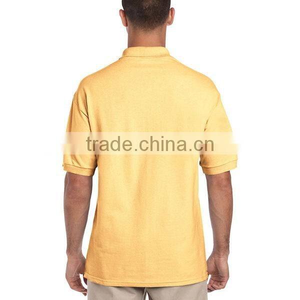 men's blank short sleeve cotton polo shirts