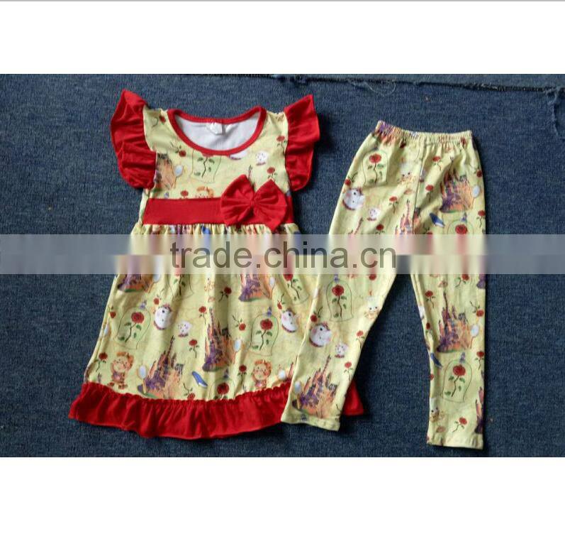 Remake Halloween Candy Cotton Ruffle Pants Boutique Outfit