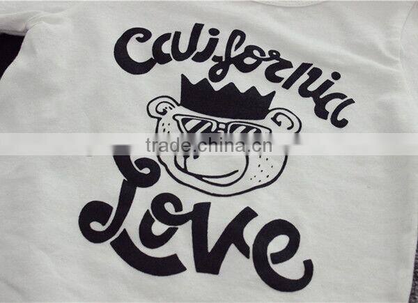 High quality baby clothes 100% cotton baby clothing shoort sleeved baby T-shirts