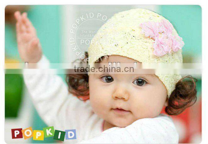 CUTE BABY FLOWER LACE COTTON HEADBAND INFANT HAIRBAND HAIR BOWS