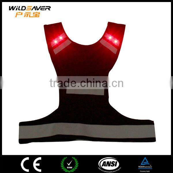 Hi Vis Summer Led Reflective Running Belt and Led Running Vest