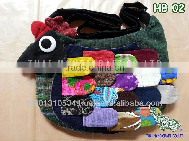 Thai Handmade shoulder bag Animal Bag