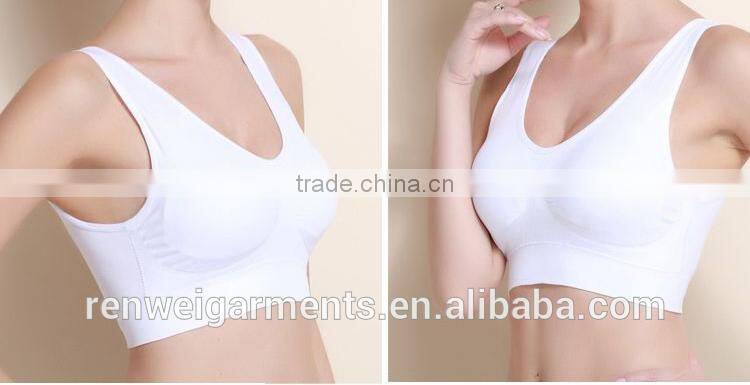 nylon/spandex dry fit womens gym wear, sport wear, fitness wear ladies sexy yoga bra