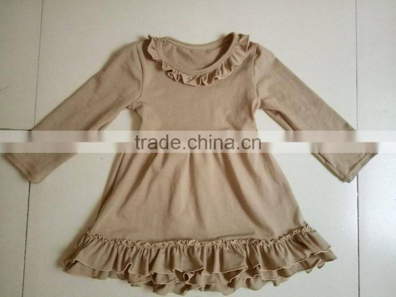 Bulk wholesale kids popular boutique clothing girl's long-sleeve red striped suit