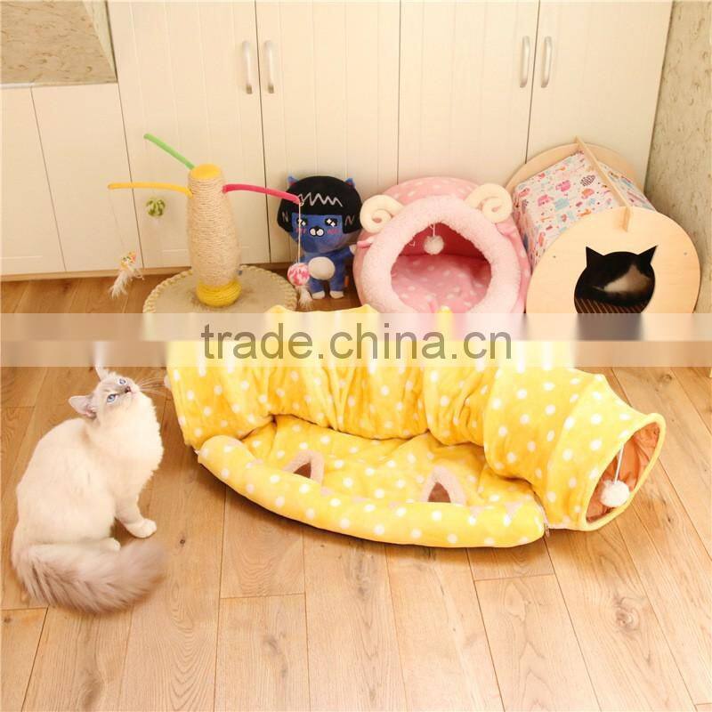 R1899H 2017 popular cat tunnel cat bed