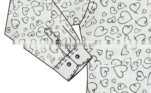 custom print slim fit shirt