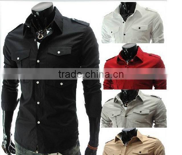 Fashion Style Mens Luxury Casual Dress Shirts
