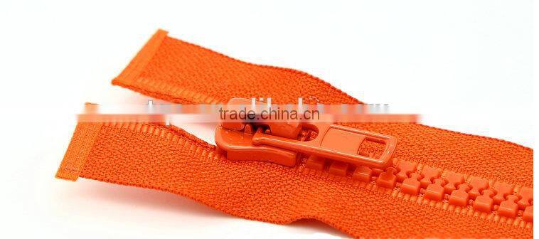 #10 Open End Plastic Zippers, zips
