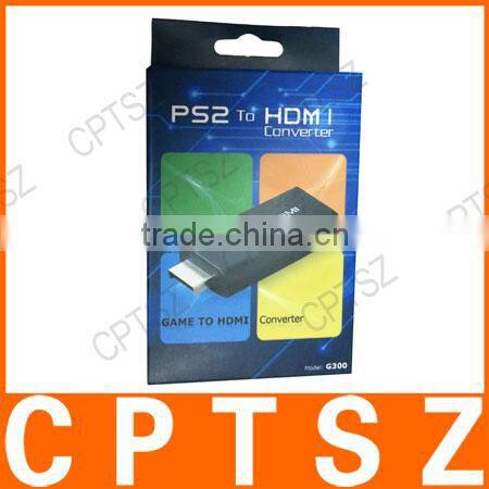 PS2 Male to HDMI Female Converter Adapter - Black