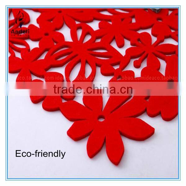 Unusual felt cheap food serving placemats for home