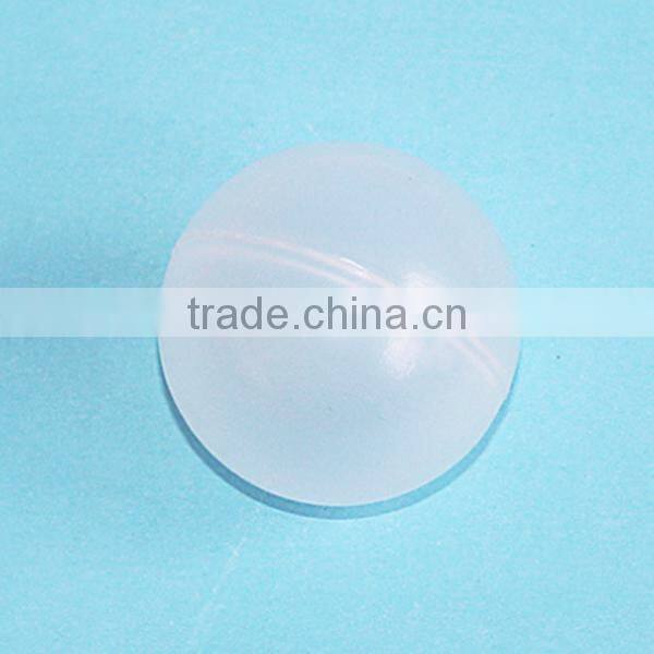 highy quality white clear plastic hollow balls