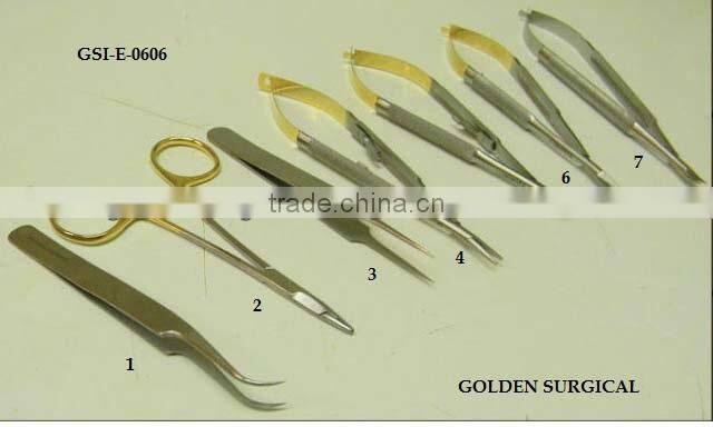 Castroviejo eye scissors standard, straight (Stainless Steel)