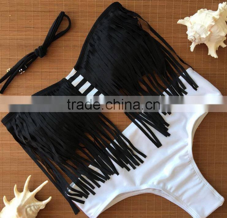 pineapple double side swimwear bikini/ mzyg halter bikini swimwear/ fancy bikini set swimwear beachwear