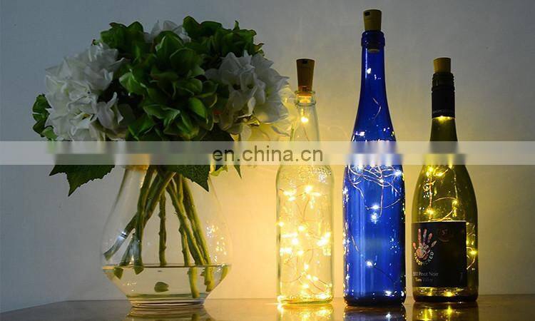 Wholesale 20 Lights LED Bottle Cork Fairy String Light for Wedding
