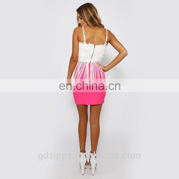 New fashion design tops women white tops in tassel