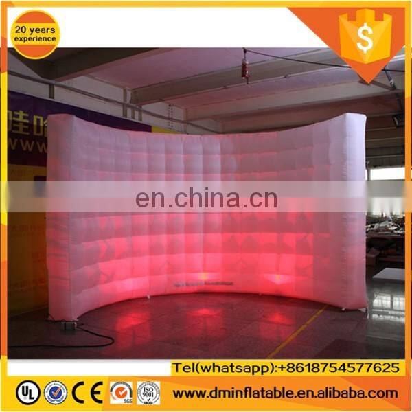 Color changing inflatable wall for event decoration C-426