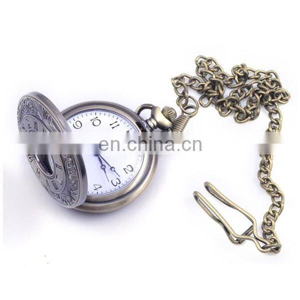 2014 Alibaba China Wholesale Cheap Quartz Pocket Watch