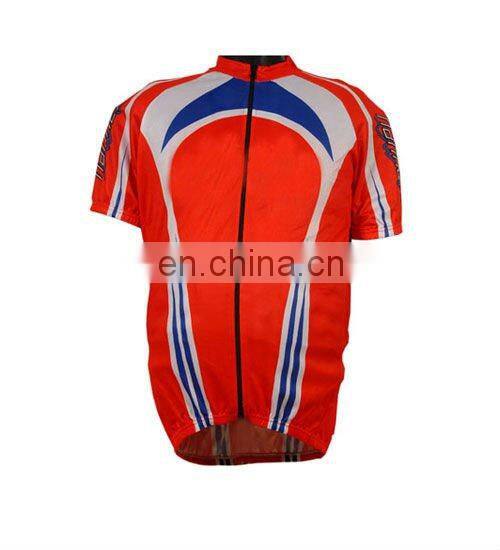 Men's Elastic Cool Mesh 100% Polyester Cycling Shirts